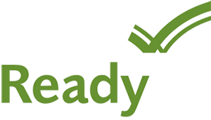 "ready" logo